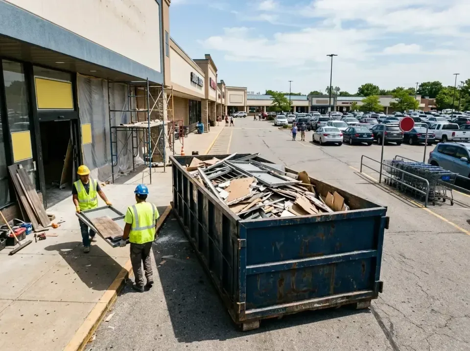 retail-store-renovation-debris-003 — frequently asked questions, Roll-off Dumpster Rentals in Columbus Junction, IA